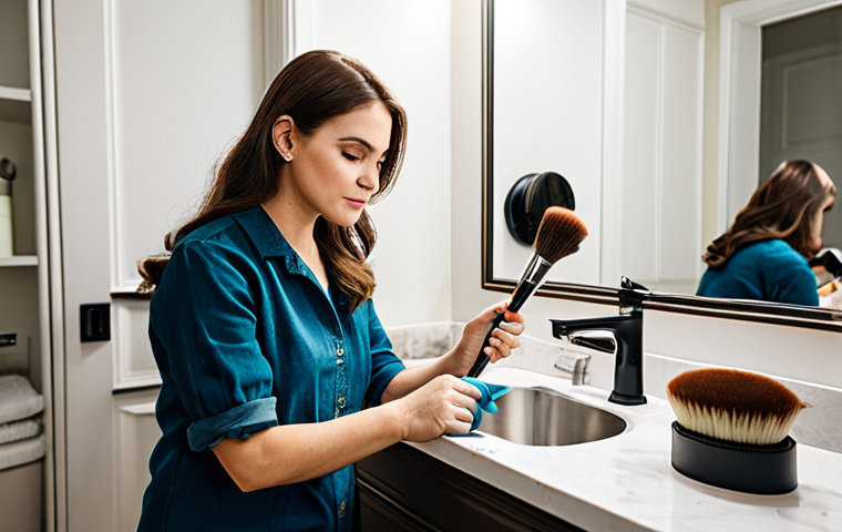 메이크업아티스트가 추천하는 필수 도구 - Close-up of Makeup Brushes**
"A selection of high-quality makeup brushes with different shapes and ... 메이크업아티스트가 추천하는 필수 도구 - Close-up of Makeup Brushes**
"A selection of high-quality makeup brushes with different shapes and ...