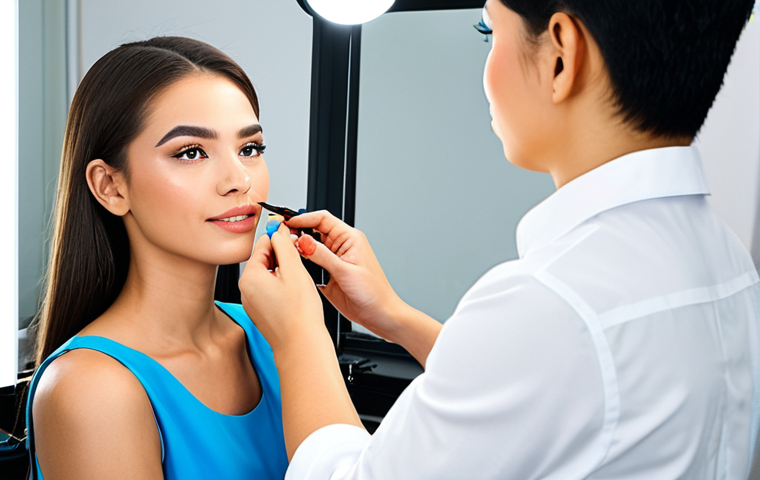 메이크업 자격증 필기 공부 요령 - Professional Makeup Artist Consultation**
"A friendly, professional makeup artist, fully clothed in... 메이크업 자격증 필기 공부 요령 - Professional Makeup Artist Consultation**
"A friendly, professional makeup artist, fully clothed in...